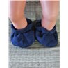 slofjes fleece blauw V 