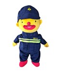 Politie uniform 3 dlg