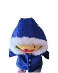 winterjas met capuchon, gevoerd