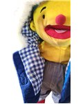 winterjas met capuchon, gevoerd