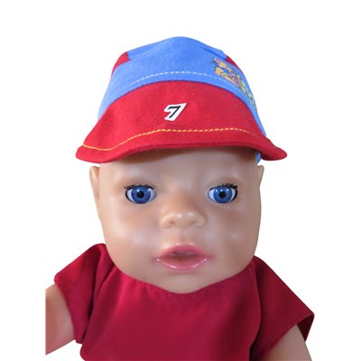 Hoedje ChouChou blue/red 7 Zapf 