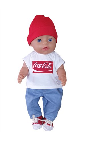 T shirt Coca Cola wit V164 