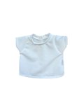 T shirt korte mouw wit V390 