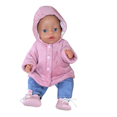 winterjas Teddy, gevoerd V671