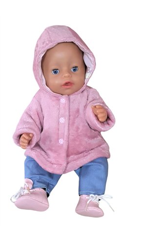 winterjas Teddy, gevoerd V671