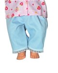 lange broek ruches  