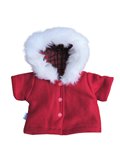 Winterjas met bontcapuchon