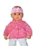 vest met lange mouwen effen
