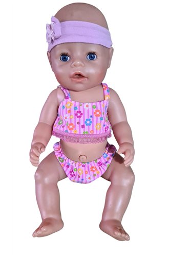 Bikini met ruches