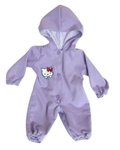 Onesy met capuchon 