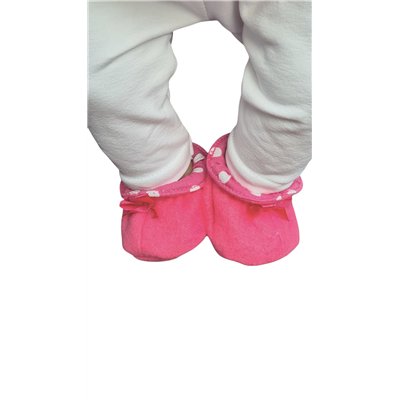 Slofjes fleece, gevoerd
