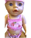 Bikini met ruches  V108