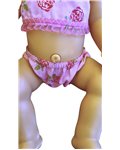 Bikini met ruches  V108