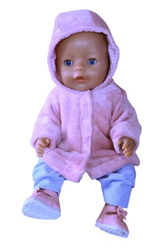 winterjas teddy, gevoerd