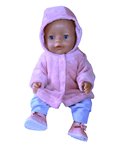 winterjas teddy, gevoerd