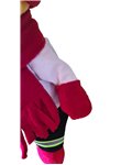 Muts, sjaal en wantjes rood V137