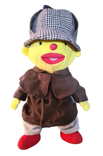 Sherlock Holmes outfit 4 delig