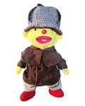 Sherlock Holmes outfit 4 delig
