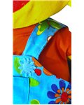Tuinbroek & shirt "groeien & bloeien" V742