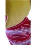 shirt + muts rood wit