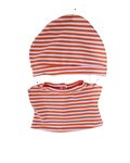 shirt + muts oranje wit