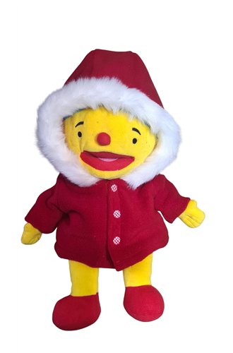 Winterjas capuchon,rood gevoerd V