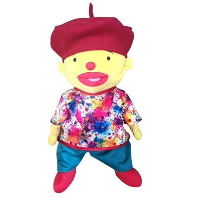 3 dlg set "Kunstenaar" V455