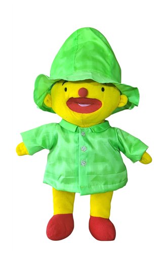 Regenjas met zuidwester , gevoerd groen