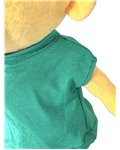 T shirt vleermuismouw groen V814
