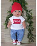 T shirt Coca Cola wit V164