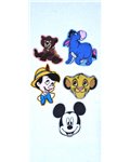 jurkje felle kleur appl disney