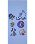 Shortama pastel kies disney applicatie